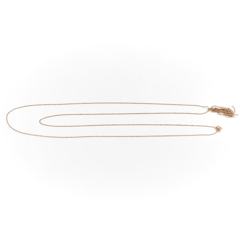 Collier Ginette NY Collier Sautoir Or rose 58 Facettes 2199946CN