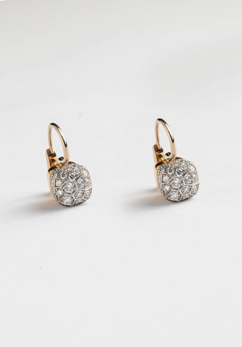 Boucles d'oreilles Boucles d'oreilles POMELLATO Nudo Or Rose 750/1000 58 Facettes 64594-61066