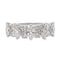 Bague 54 Bague Demi alliance Or blanc diamant 58 Facettes 2560257CN