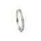 Bague 53 Mauboussin Bague Alliance Or blanc Diamant 58 Facettes 1783262CN