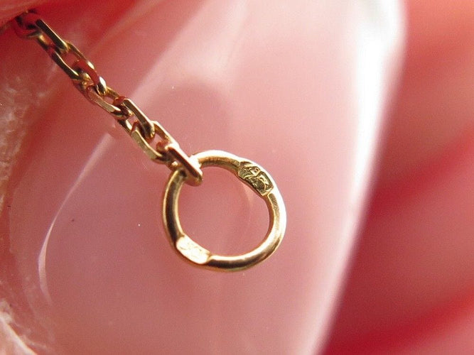 Bracelet bracelet CARTIER amulette nacre xs 15-16 or jaune 18k 58 Facettes 258035