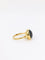 Bague Bague vintage or jaune grenat cabochon 58 Facettes 810