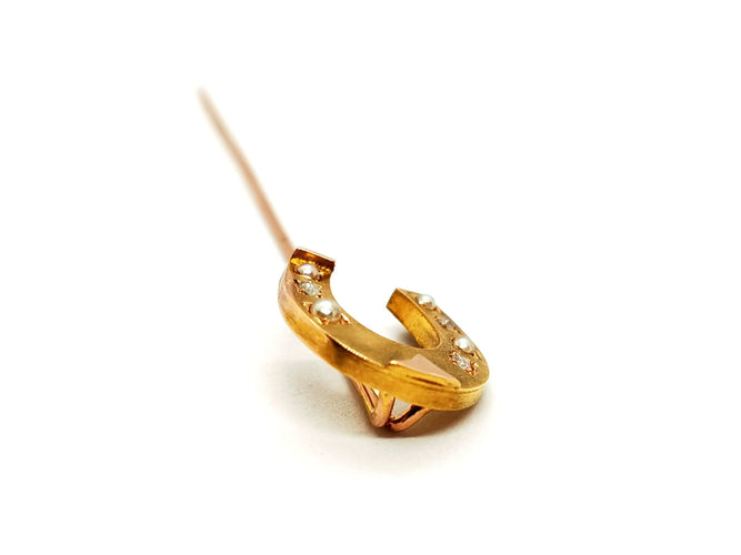 Broche Epingle Or jaune Diamant 58 Facettes 1161964CD