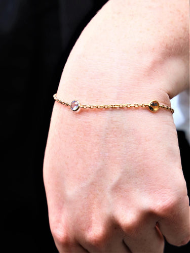 Bracelet Bracelet Or jaune Améthyste 58 Facettes 1534288CN