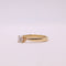 Bague Solitaire en Or jaune, diamant 58 Facettes