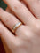 Bague 53 Bague en or jaune et diamants taille baguette 1,2 ct 58 Facettes J141