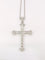 Pendentif Pendentif croix Belle Epoque diamants taille ancienne 58 Facettes J85