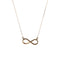 Collier COLLIER « INFINITY » OR 58 Facettes BO/220045