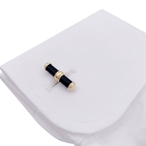 Boutons de manchette Boutons de manchette Van Cleef & Arpels, or jaune et onyx. 58 Facettes 32626