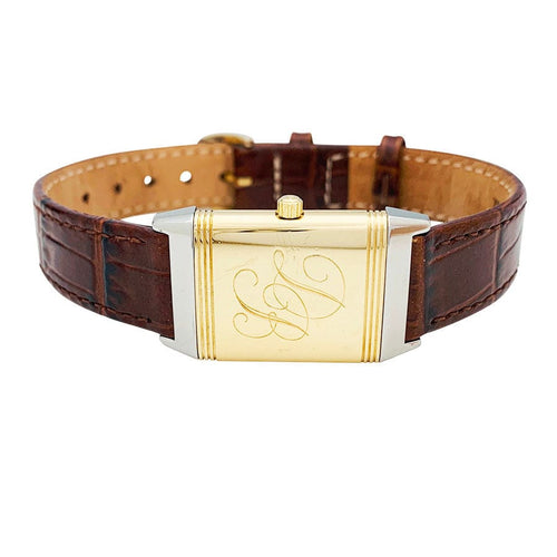 Montre Montre Jaeger-Lecoultre, "Reverso", en acier et or jaune. 58 Facettes 31097