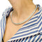 Collier Collier Chanel, "Matelassé", or blanc. 58 Facettes 31477