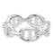 Bague 55 Hermès Bague Chaîne d'ancre Argent 58 Facettes 2804220CN