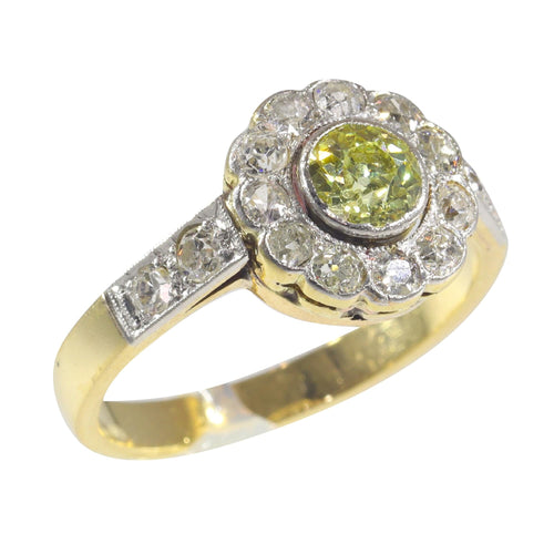 Bague 55 Bague de fiançailles, diamant, or 58 Facettes 23081-0049