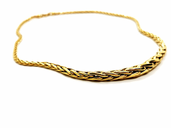 Collier Collier Maille palmier Or jaune 58 Facettes 1176290CN
