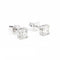 Boucles d'oreilles Boucles d'oreilles Puces Or blanc  Diamant 58 Facettes 2027465CN