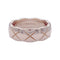 Bague 53 Bague Chanel, modèle "Coco Crush", en or rose. 58 Facettes 32942