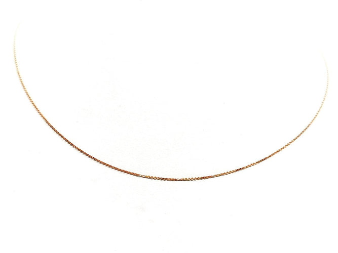 Collier Collier Maille forçat Or rose 58 Facettes 1142614RV