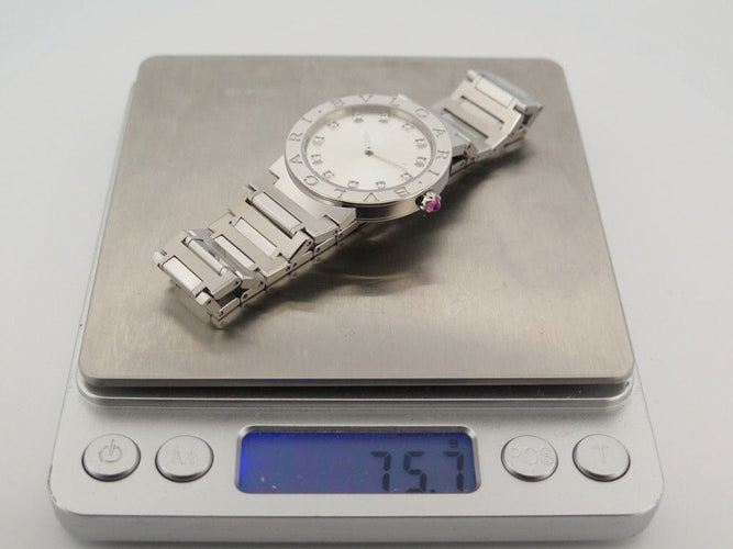 Montre montre BULGARI bvlgari lady acier quartz 58 Facettes 255640
