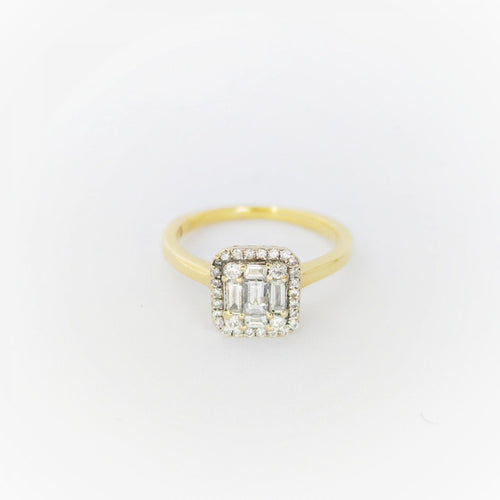 Bague 52 Bague Or Diamants 58 Facettes 27876