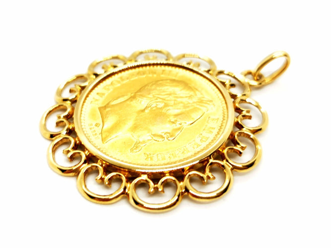 Pendentif Pendentif Or jaune 58 Facettes 1180503CD