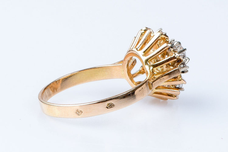 Bague Bague en or jaune 58 Facettes BG335522-55