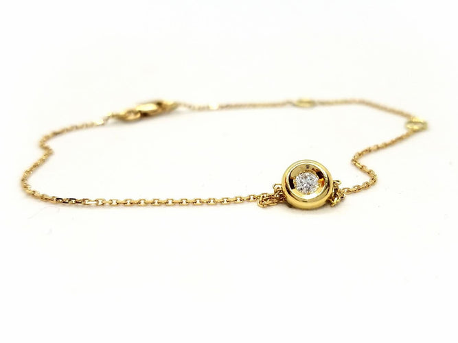 Bracelet Bracelet Or jaune Diamant 58 Facettes 579010RV