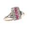 Bague 57 Bague diamant et rubis 58 Facettes 22321-0041