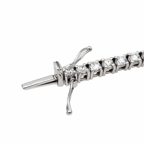 Bracelet Bracelet Tennis Or blanc Diamant 58 Facettes 2513756CN