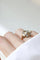 Bague Bague Tank Or rose, Platine et Diamants 58 Facettes