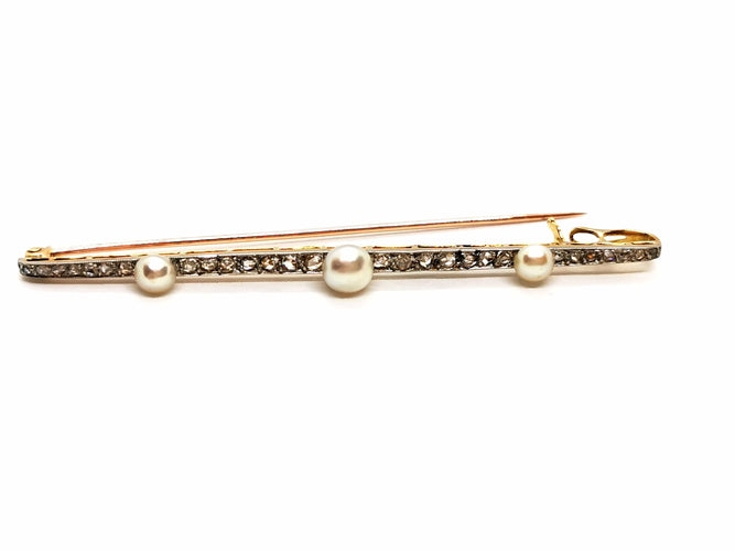 Broche Broche Barrette Or jaune Diamant 58 Facettes 1292212CN