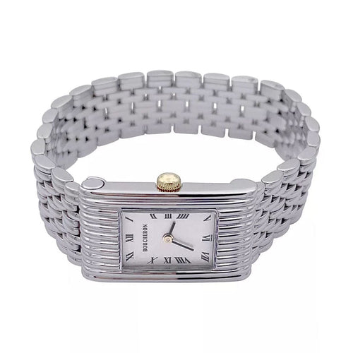 Montre Montre Boucheron, "Reflet", acier. 58 Facettes 32149