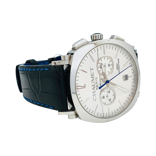 Montre Montre Chaumet "Dandy" en acier, cuir. 58 Facettes 31050