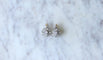 Boucles d'oreilles Boucles d'oreilles dormeuses Or jaune Platine Diamants 58 Facettes