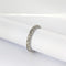 Bague Alliance en or blanc et diamants 58 Facettes 21207