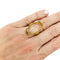 Bague 52 Bague Lalaounis or jaune, cristal de roche. 58 Facettes 30961