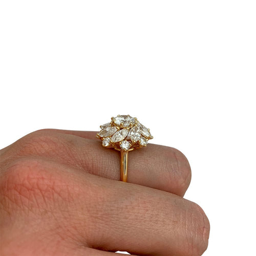 Bague 54 Bague Cartier en or jaune, diamant 1,57 carats. 58 Facettes 31255