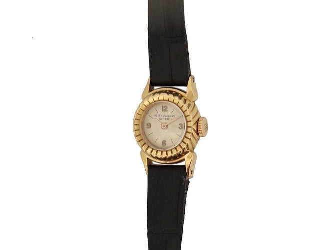 Montre vintage montre femme PATEK PHILIPPE or jaune mecanique 58 Facettes 255265