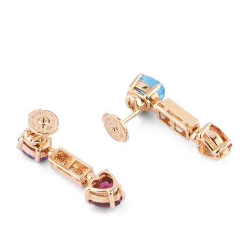 Boucles d'oreilles Boucles d'oreilles Bvlgari "Elisia", Or Jaune 58 Facettes