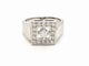 Bague 54 Bague Or blanc Diamant 58 Facettes 578817RV