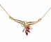 Collier COLLIER OR & RUBIS 58 Facettes BO/220063 NSS