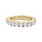 Bague 52 Alliance tour complet or jaune, diamants. 58 Facettes 33231