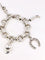 Bracelet Gaétan de Percin (attribué à HERMES) - Bracelet en argent et breloques thème hippique 58 Facettes 896