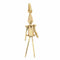 Pendentif Pendentif pantin or jaune 58 Facettes CVP28