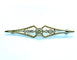 Broche Broche Barrette diamant coussin 58 Facettes