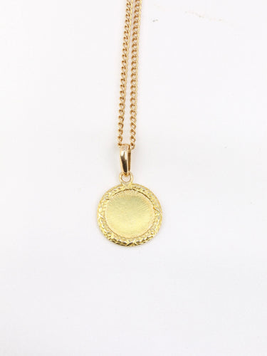 Pendentif AUGIS - Médaille amour Plus qu’hier moins que demain 58 Facettes 806