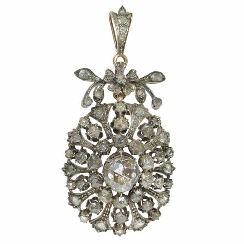 Pendentif Pendentif diamant victorien 58 Facettes 23304-0153