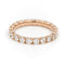 Bague 55 Bague Alliance Or rose Diamant 58 Facettes 2203311CN