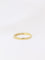 Bague Demi-Alliance américaine en or jaune et diamants 58 Facettes J74