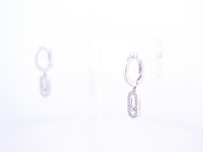 Boucles d'oreilles boucles d'oreilles MESSIKA creoles move uno or 18k 58 Facettes 255880