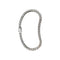 Bracelet Bracelet ligne diamants en or blanc. 58 Facettes 31364